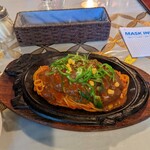 レストラン やまがた - ハンバーグスパゲッティ