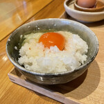 釜炊近江米 銀俵 - おかわりの卵かけご飯