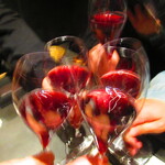 Hokkaidou Yakiniku Kitaushi - カンパ～イ♪名寄・森臥シンガ・アリア・名寄産山ブドウの赤ワイン（微発泡）
