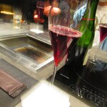 北海道焼肉 北うし - 名寄・森臥シンガ・アリア・名寄産山ブドウの赤ワイン（微発泡）