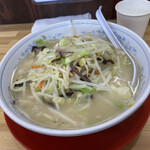 麺工房マルオ - 塩たんめん(半麺)