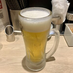 Ippuudou - 生ビール 550円