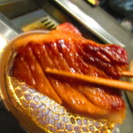 北海道焼肉 北うし - 【塩焼き】3週間熟成/知床和牛、タン元の厚切り＆ハラミ