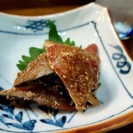 てっちゃん寿司 - ひむか本鯖。鮮度よくもっちりとした身。