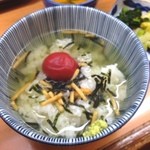 あずま食堂  - ウメ茶漬け