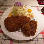 丸山吉平 - 上ロースカツ&牛ヒレカツ（2012年12月27日）