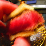 北海道焼肉 北うし - 【特選２】3週間熟成/知床和牛ヒレのステーキサンド