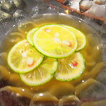 北海道焼肉 北うし - 【〆のお食事】酢橘の冷麺