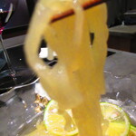 北海道焼肉 北うし - 【〆のお食事】酢橘の冷麺