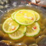 北海道焼肉 北うし - 【〆のお食事】酢橘の冷麺