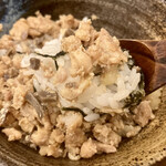 ごくう - 鶏そぼろ丼