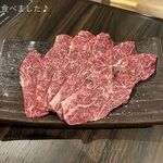 焼肉たかしま - カルビ、二人前で1,760