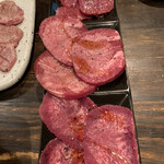 肉son - 牛タン三種盛り合わせ1,200円