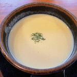 Suteki Hausu Zen - ステーキディナーセットのスープ