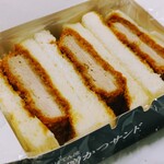 新宿さぼてん - 味噌かつサンド500円