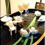 とうふ屋うかい - 盛り付け