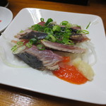 魚庭 - かつおたたき　３９０円