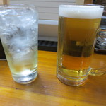 魚庭 - チューハイ２５０円＆生ビール２９０円