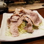 日本料理 田中 ひっつみ庵 - 白金豚の冷しゃぶ