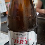お好焼 七ふく - 瓶ビール ¥570