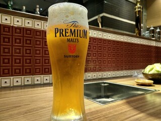 Sumibiyakinikuachasouhonten - ビールはプレモル。