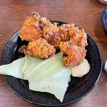 かしわ網焼食堂 しんさん - しんさん唐揚げ