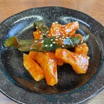 かしわ網焼食堂 しんさん - 自家製キムチ