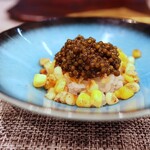 店名なし - 土鍋ご飯 白･黄金トウモロコシ ベルーガキャビア
