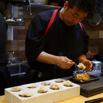 店名なし - 毛ガニの調理