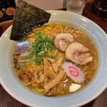 麺処 七転八起 - 焦がしネギ醤油ラーメン（大）　1050円