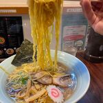 麺処 七転八起 - 焦がしネギ醤油ラーメン（大）　1050円