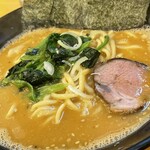 横浜ラーメン　味王 - ラーメン+半チャーハン 味噌味ラーメン