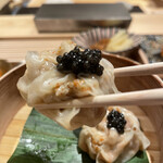 鮓 ふじなが - キャビアやのどぐろのすり身が使われている