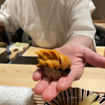 鮓 ふじなが - 雲丹