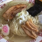 阿部支店 - 塩ラーメン650円大盛100円増し