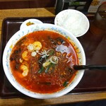 嘉楽料理館 - Bセット（麻婆春雨麺