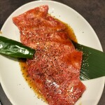 焼肉 炎座 - 上カルビ
