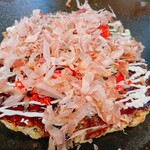 Okonomiyaki Yakisoba Fuugetsu - お好み焼き（牛すじ）