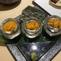 鮨 青海 - ウニ3種