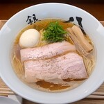 銀座 八五 - 特製中華そば上から