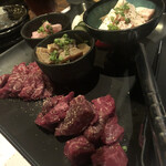 本格馬肉料理 ゆい - 馬焼肉　動脈がコリコリで美味しい