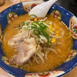 麺屋 壱力本舗 - 壱力ラーメン６８０円