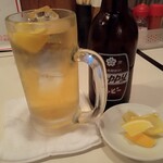 元祖立ち飲み屋 - ホッピー白金（金宮）セット￥510円