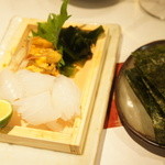 酒嗜　ふる川 - ウニとイカ