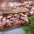まちのパーラー - 料理写真:ローストポークのサンドイッチ・フランスパンで（セット\1000）