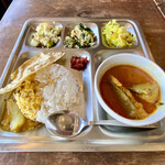 spice kitchen moona - フィッシュカレー定食