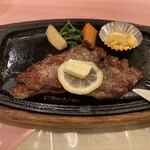 洋一亭 - ＊ ステーキ定食　レギュラー　1,200円