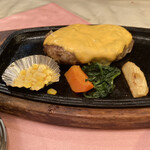洋一亭 - ＊ ハンバーグステーキ定食　チーズ　1,000円