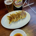 天龍 - 餃子&ビール