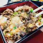 Kyogyuusou - 肉汁がしみこんだ白飯が最強！
